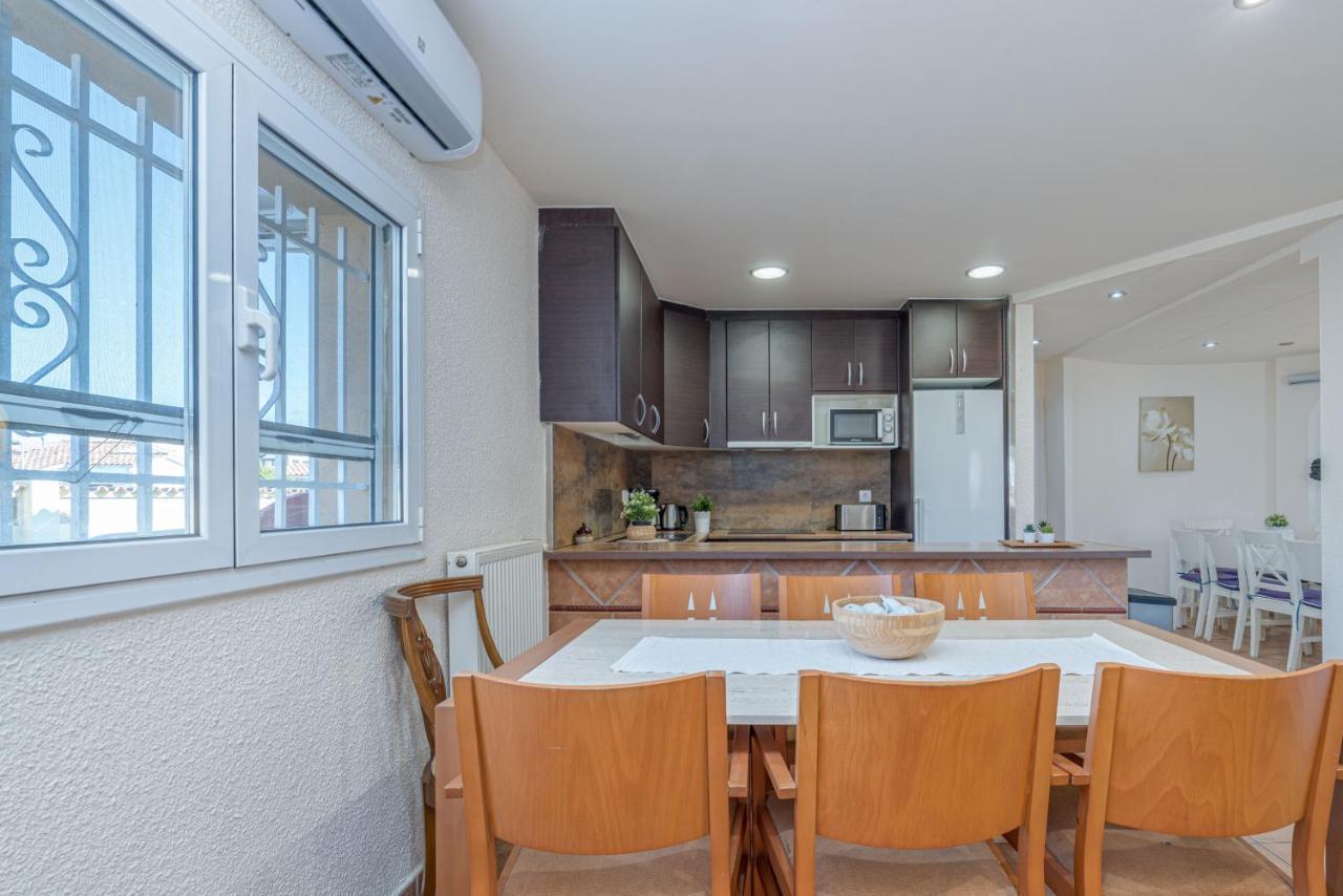 Goldhome - Carlit - Casa 9 Habitaciones, Piscina Privada, Sala De Juegos Empuriabrava Zewnętrze zdjęcie